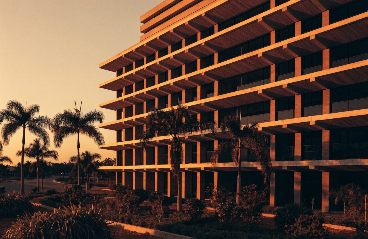 La façade du siège du groupe.